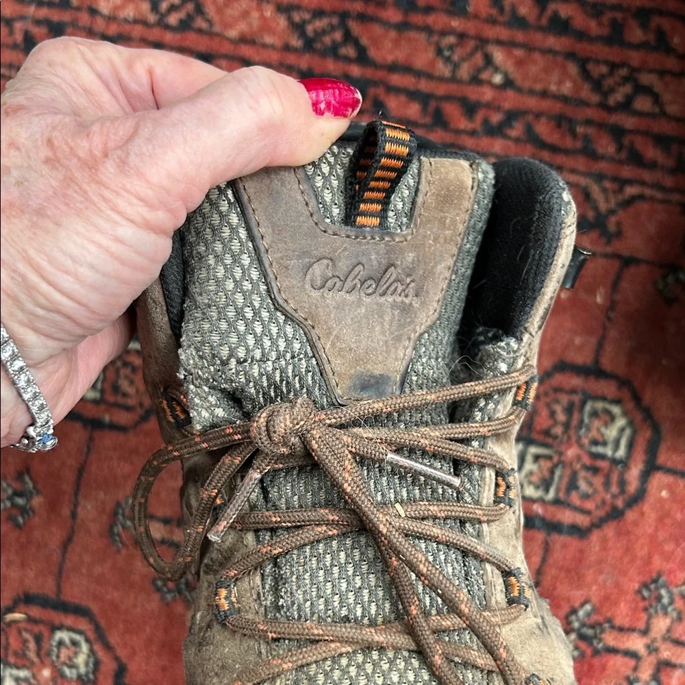 Cabela's Gray & Brown Men's Boots size 11.5;Used Condition, but still have Life!